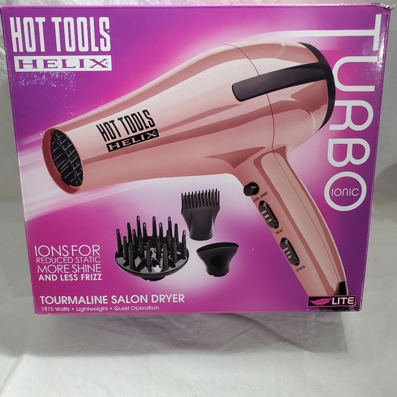 Hot Tools Hair Hot Tools Helix Turbo Ionic Salon Blow Dryer Poshmark